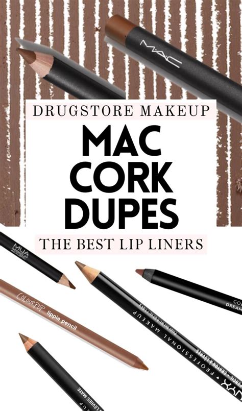 mac lip liner cork dupe|Some of the best MAC Cork Lip Liner Dupes